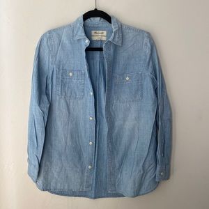 Madewell chambray shirt